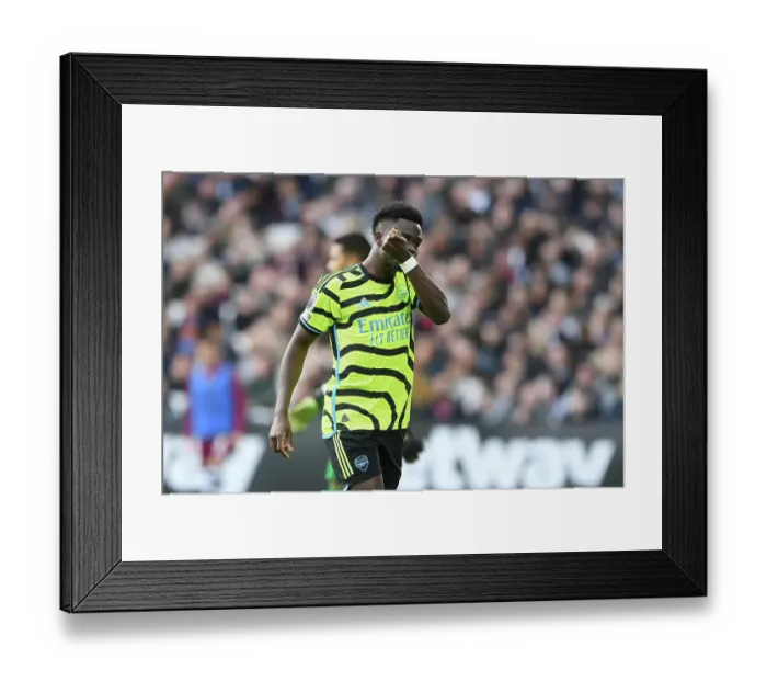 Framed Print : West Ham United v Arsenal FC - Premier League