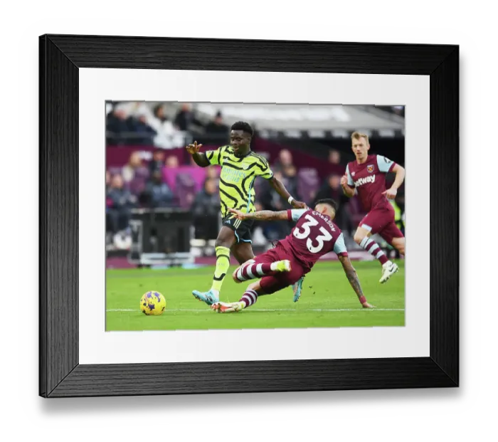 Framed Print : West Ham United v Arsenal FC - Premier League