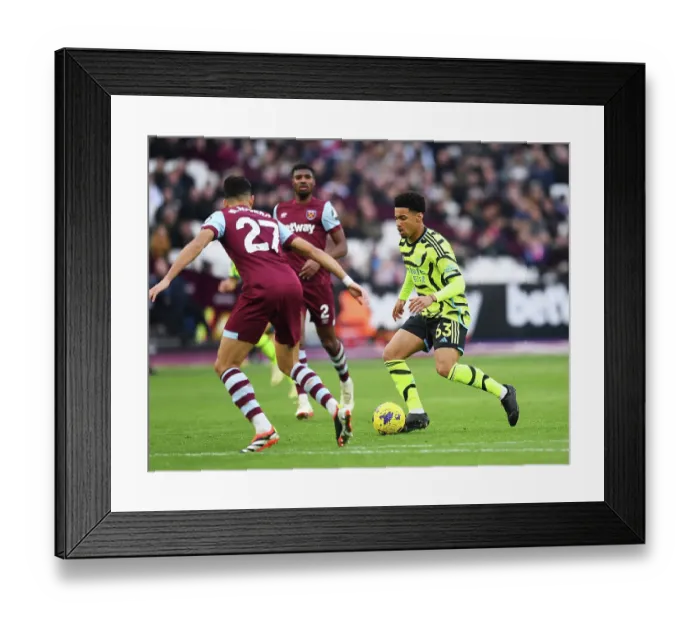 Framed Print : West Ham United v Arsenal FC - Premier League