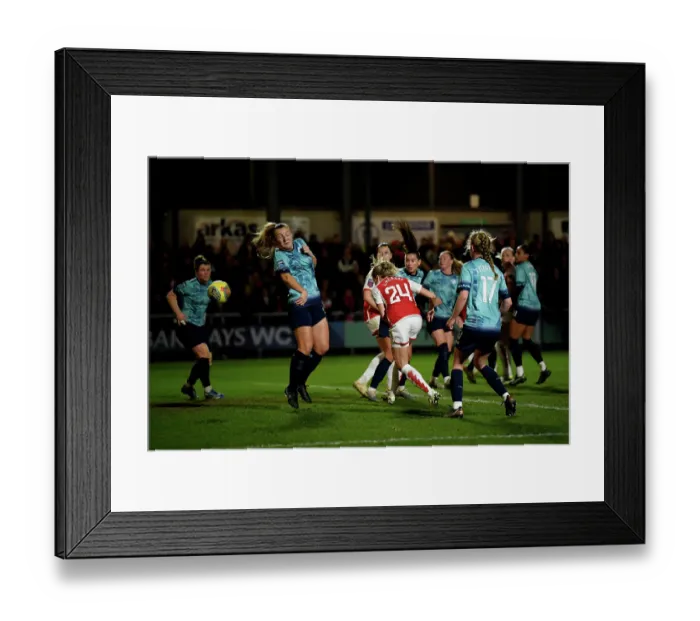 Framed Print : London City Lionesses v Arsenal - FA Women's Continental Tyres League Cup Quarter Final Framed Print : London City Lionesses v Arsenal - FA Women's Continental Tyres League Cup Quarter Final