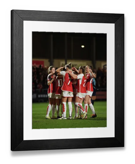 Framed Print : London City Lionesses v Arsenal - FA Women's Continental Tyres League Cup Quarter Final