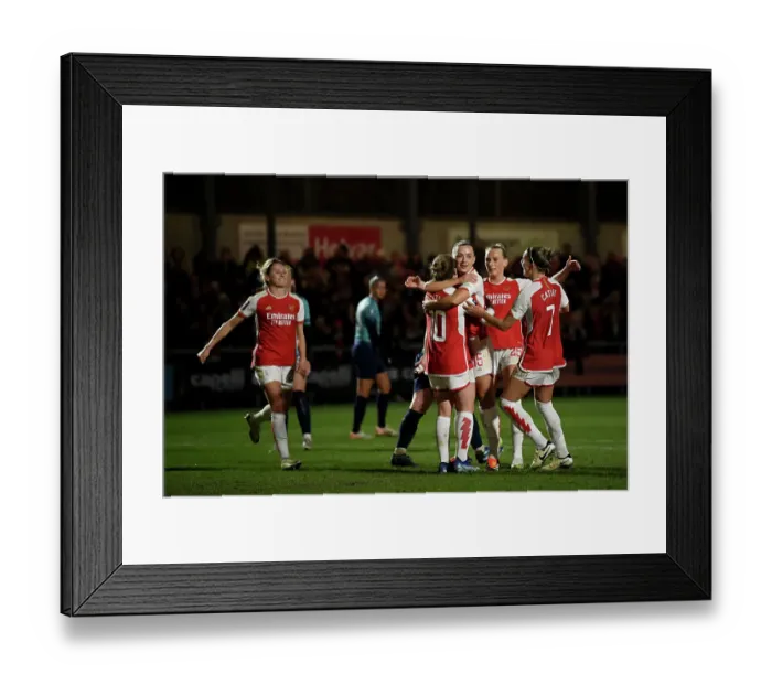 Framed Print : London City Lionesses v Arsenal - FA Women's Continental Tyres League Cup Quarter Final