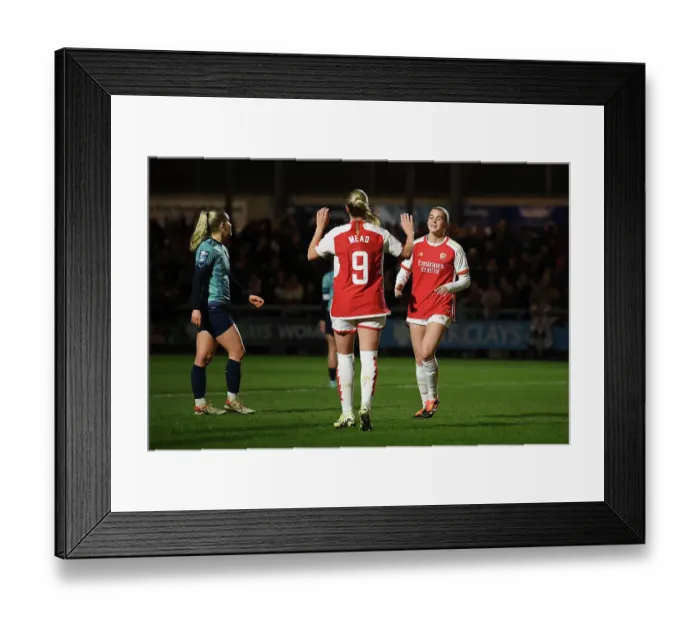 Framed Print : London City Lionesses v Arsenal - FA Women's Continental Tyres League Cup Quarter Final