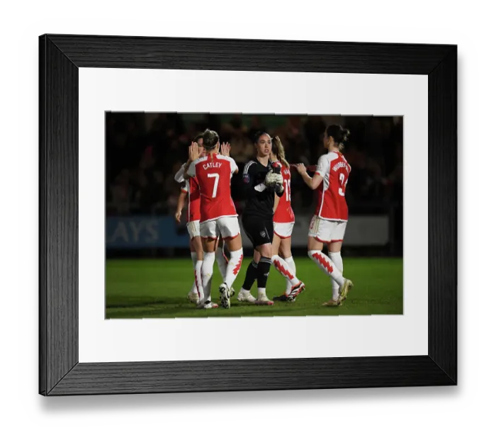 Framed Print : London City Lionesses v Arsenal - FA Women's Continental Tyres League Cup Quarter Final