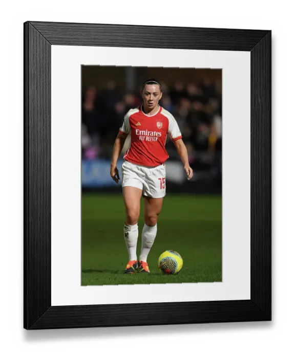 Framed Print : London City Lionesses v Arsenal - FA Women's Continental Tyres League Cup Quarter Final