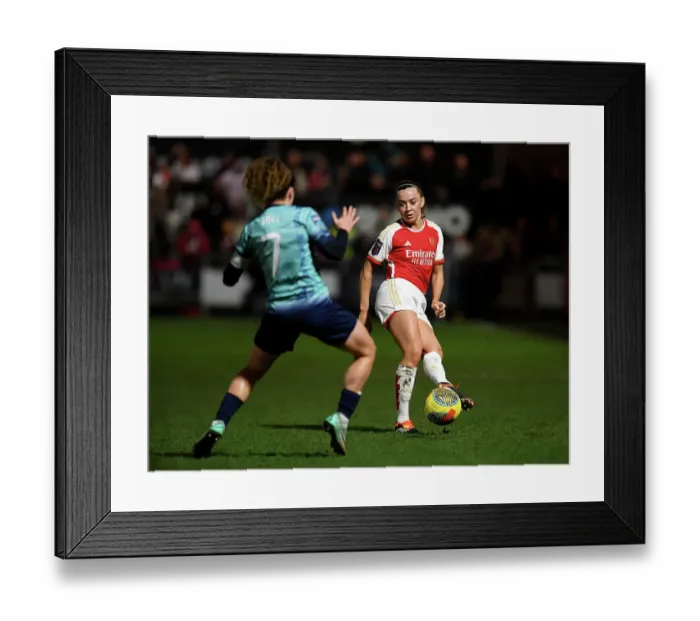 Framed Print : London City Lionesses v Arsenal - FA Women's Continental Tyres League Cup Quarter Final