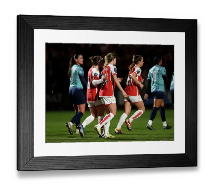 Framed Print : London City Lionesses v Arsenal - FA Women's Continental Tyres League Cup Quarter Final
