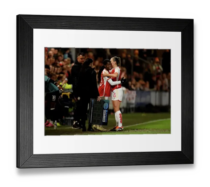 Framed Print : London City Lionesses v Arsenal - FA Women's Continental Tyres League Cup Quarter Final
