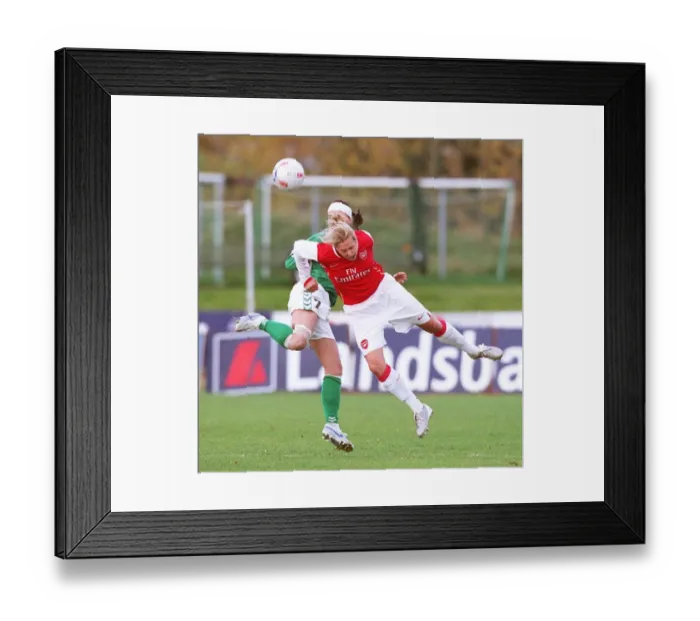 Framed Print : Jayne Ludlow (Arsenal) Erna Sigurdardottir (Bredablik)