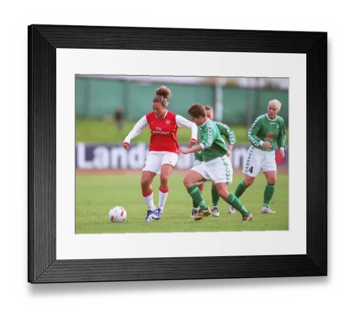 Framed Print : Lianne Sanderson (Arsenal) Gudlaug Jonsdottir (Bredablik) Framed Print : Lianne Sanderson (Arsenal) Gudlaug Jonsdottir (Bredablik)