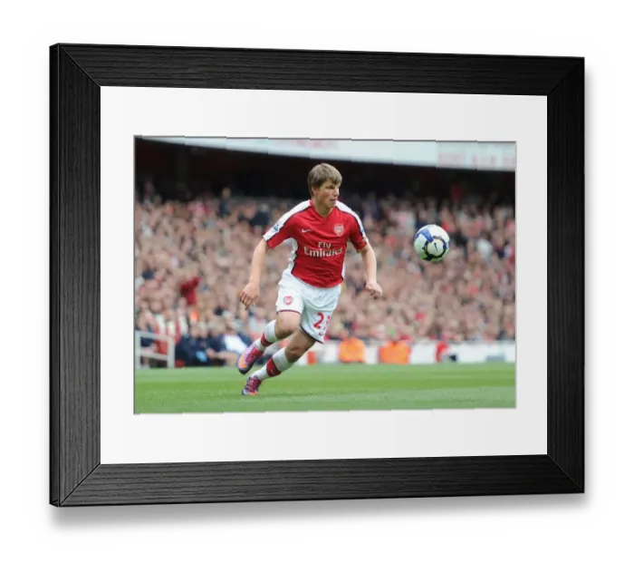 Framed Print : Andrey Arshavin (Arsenal). Arsenal 4: 0 Fulham, Barclays Premier League Framed Print : Andrey Arshavin (Arsenal). Arsenal 4: 0 Fulham, Barclays Premier League