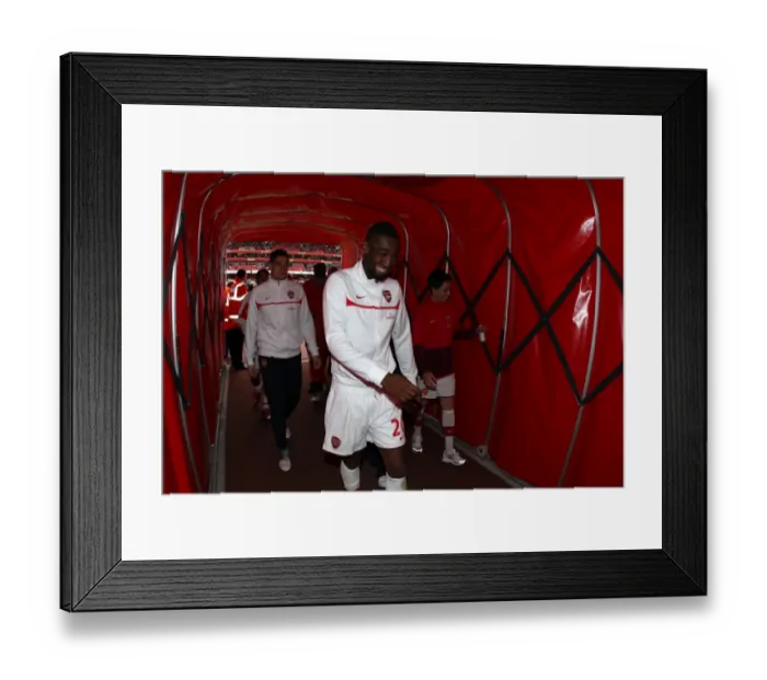 Framed Print : Arsenal's Johan Djourou Celebrates in Arsenal's 4-0 Victory Over Fulham in the Barclays Premier League at Emirates Stadium (10 / 5 / 10) Framed Print : Arsenal's Johan Djourou Celebrates in Arsenal's 4-0 Victory Over Fulham in the Barclays Premier League at Emirates Stadium (10 / 5 / 10)