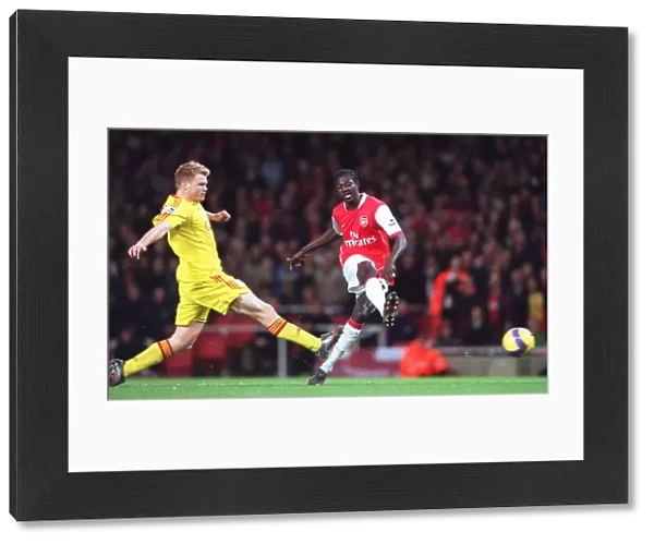 Emmanuel Adebayor (Arsenal) John Arne Riise (Liverpool)