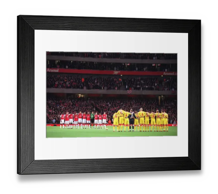 Framed Print : Arsenal vs Liverpool: A 2006-07 Football Rivalry