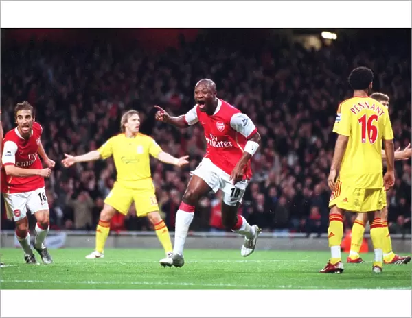 William Gallas's Triumphant Goal: Arsenal Crushes Liverpool 3-0