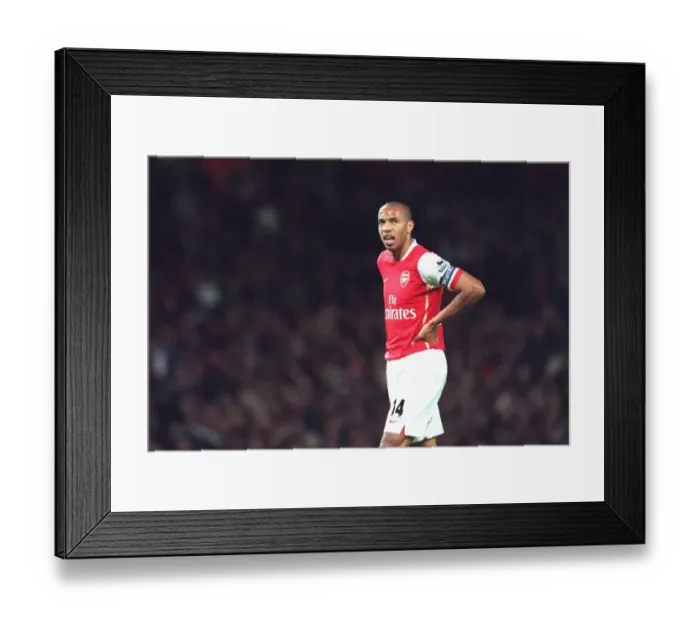 Framed Print : Thierry Henry's Hat-Trick: Arsenal's 3-0 Crushing of Liverpool at Emirats Stadium, 2006