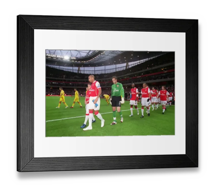 Framed Print : Arsenal vs Liverpool: A Football Rivalry - 2006-07 Match