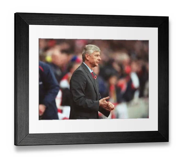 Framed Print : Arsene Wenger's Triumph: Arsenal 3-0 Liverpool, FA Premier League, Emirates Stadium, London, 12 / 11 / 06 Framed Print : Arsene Wenger's Triumph: Arsenal 3-0 Liverpool, FA Premier League, Emirates Stadium, London, 12 / 11 / 06