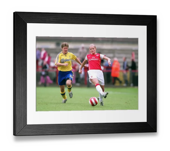 Framed Print : Katie Chapman (Arsenal) Lene Jensen (Brondby) Framed Print : Katie Chapman (Arsenal) Lene Jensen (Brondby)