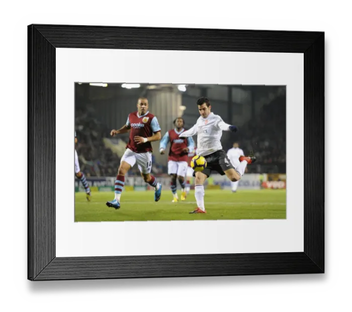 Framed Print : Cesc Fabregas (Arsenal) Tyrone Mears (Burnley). Burnley 1: 1 Arsenal, Barclays Premier League Framed Print : Cesc Fabregas (Arsenal) Tyrone Mears (Burnley). Burnley 1: 1 Arsenal, Barclays Premier League