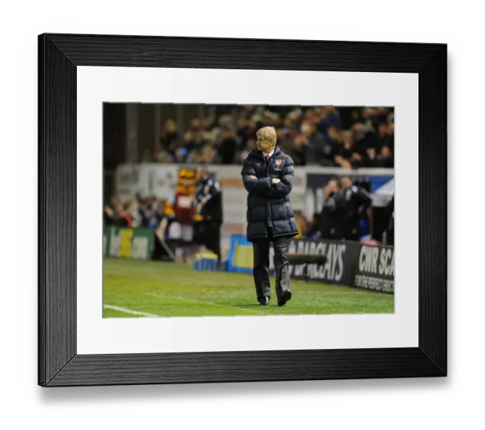 Framed Print : Arsene Wenger at Burnley: A 1-1 Barclays Premier League Stalemate, December 2009 Framed Print : Arsene Wenger at Burnley: A 1-1 Barclays Premier League Stalemate, December 2009