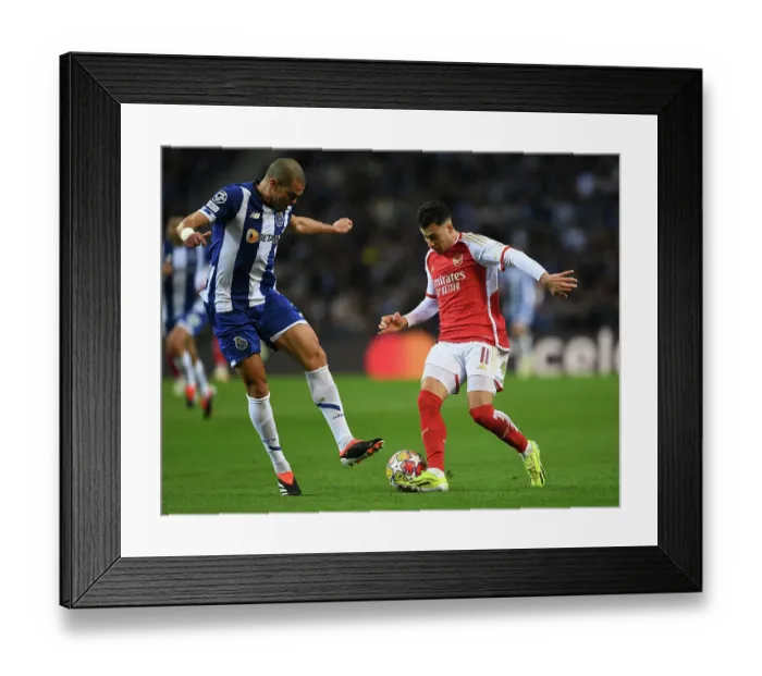 Framed Print : FC Porto v Arsenal FC: Round of 16 First Leg - UEFA Champions League 2023 / 24 Framed Print : FC Porto v Arsenal FC: Round of 16 First Leg - UEFA Champions League 2023 / 24
