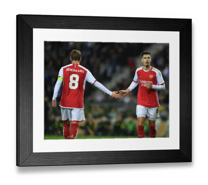 Framed Print : FC Porto v Arsenal FC: Round of 16 First Leg - UEFA Champions League 2023 / 24