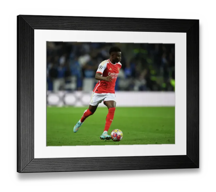 Framed Print : FC Porto v Arsenal FC: Round of 16 First Leg - UEFA Champions League 2023 / 24