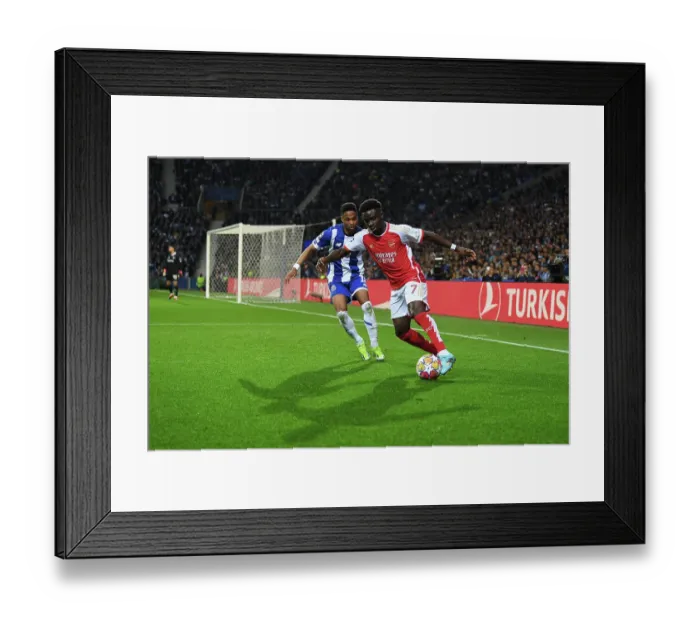 Framed Print : FC Porto v Arsenal FC: Round of 16 First Leg - UEFA Champions League 2023 / 24 Framed Print : FC Porto v Arsenal FC: Round of 16 First Leg - UEFA Champions League 2023 / 24