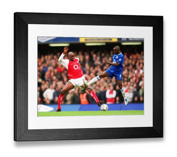 Framed Print : Arsenal FC Legends: Patrick Vieira