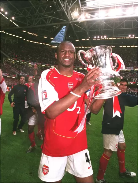 Patrick Vieira's FA Cup Triumph: Arsenal's 5-4 Penalty Shootout Victory over Manchester United, FA Cup Final 2005