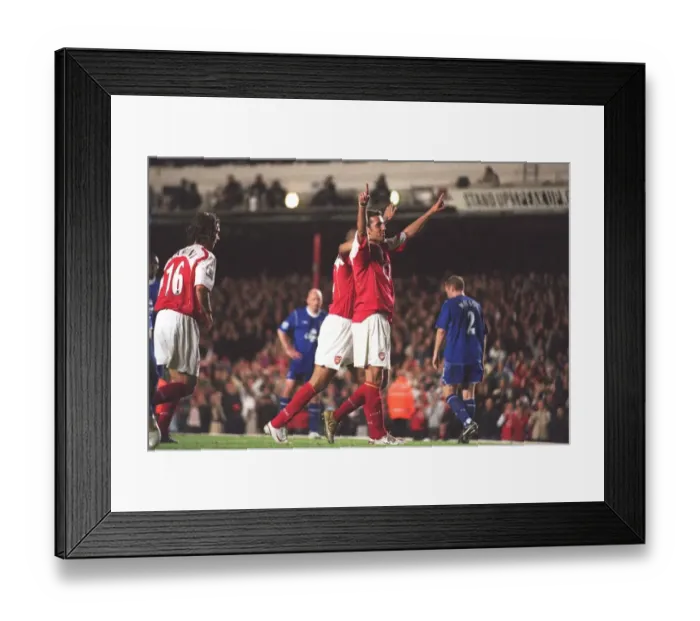 Framed Print : (Arsenal) (Everton)