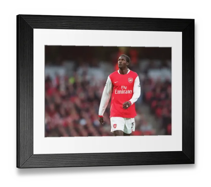 Framed Print : Adebayor's Battle: Arsenal vs Newcastle United - 1-1 Stalemate, 2006 Framed Print : Adebayor's Battle: Arsenal vs Newcastle United - 1-1 Stalemate, 2006