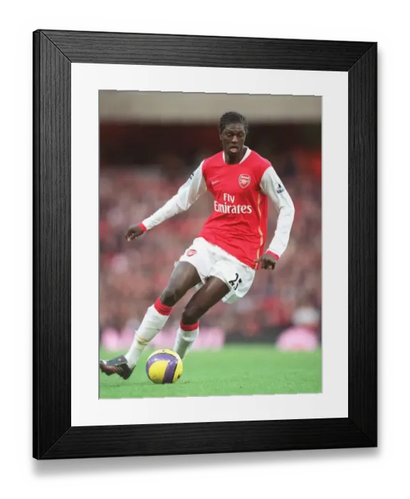 Framed Print : Adebayor vs Newcastle: 1-1 Stalemate at Arsenal's Emirates Stadium, November 2006