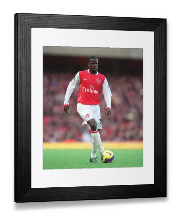 Framed Print : Emmanuel Eboue in Action for Arsenal Against Newcastle United at Emirates Stadium, 2006 Framed Print : Emmanuel Eboue in Action for Arsenal Against Newcastle United at Emirates Stadium, 2006