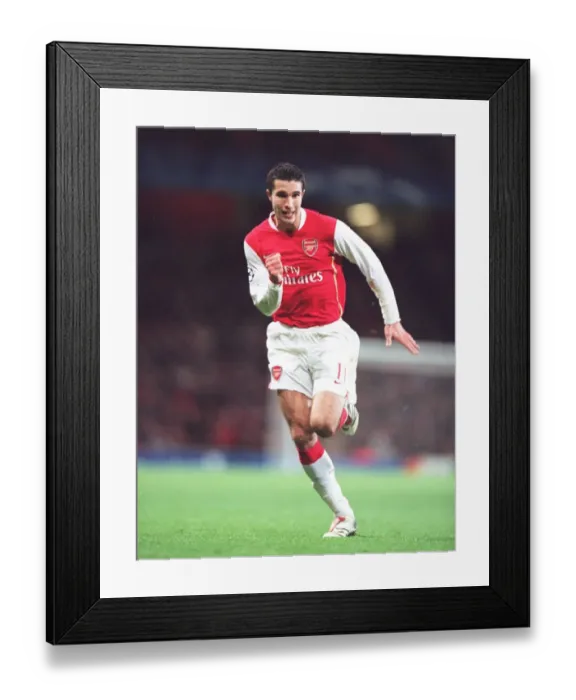 Framed Print : Robin van Persie's Brilliant Performance: Arsenal's Champions League Victory over Hamburg (November 21, 2006) Framed Print : Robin van Persie's Brilliant Performance: Arsenal's Champions League Victory over Hamburg (November 21, 2006)