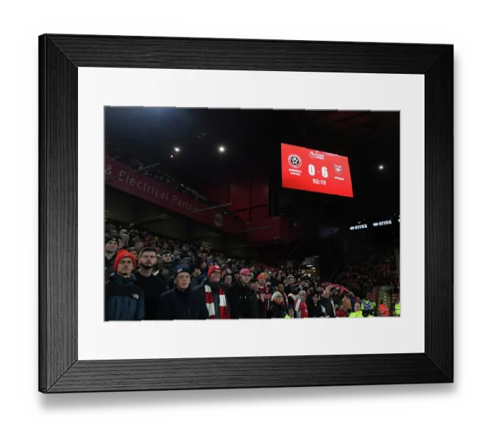 Framed Print : Sheffield United v Arsenal FC - Premier League Framed Print : Sheffield United v Arsenal FC - Premier League
