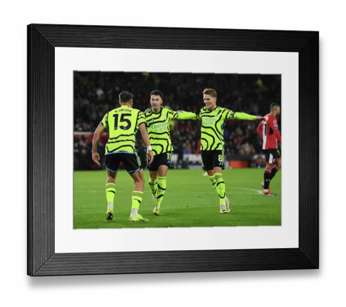 Framed Print : Sheffield United v Arsenal FC - Premier League Framed Print : Sheffield United v Arsenal FC - Premier League