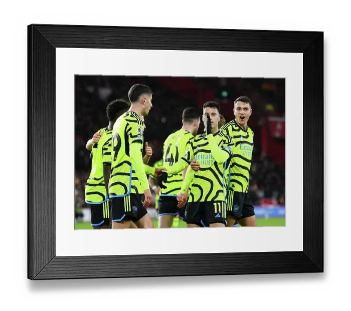 Framed Print : Sheffield United v Arsenal FC - Premier League Framed Print : Sheffield United v Arsenal FC - Premier League