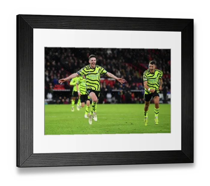 Framed Print : Sheffield United v Arsenal FC - Premier League
