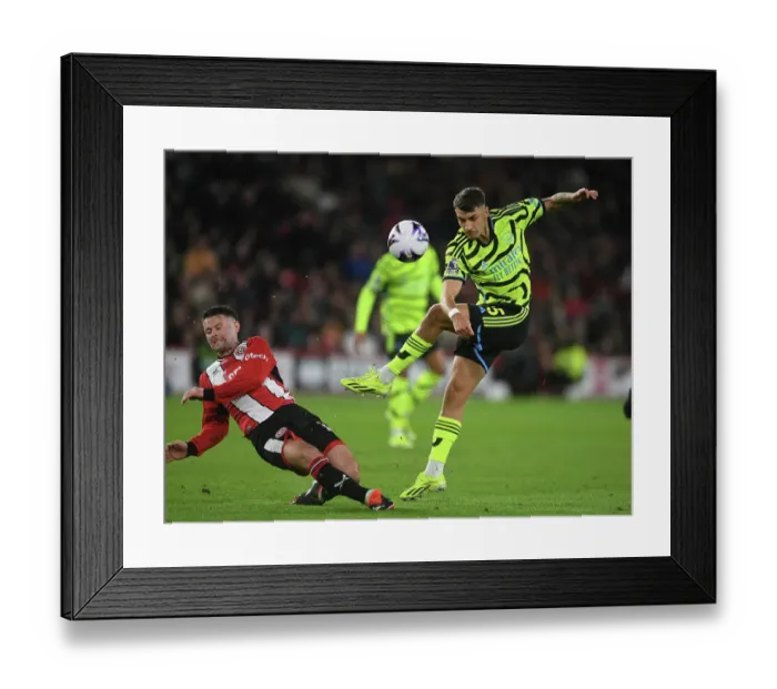 Framed Print : Sheffield United v Arsenal FC - Premier League