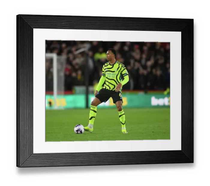 Framed Print : Sheffield United v Arsenal FC - Premier League