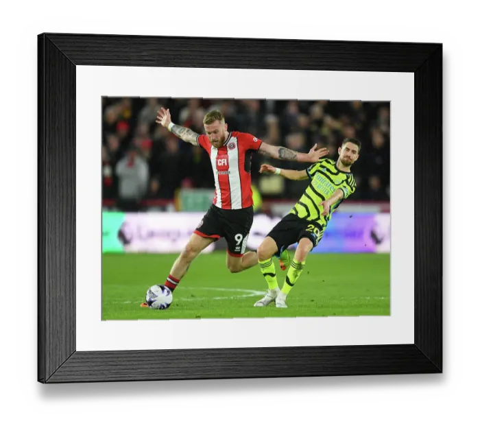 Framed Print : Sheffield United v Arsenal FC - Premier League Framed Print : Sheffield United v Arsenal FC - Premier League