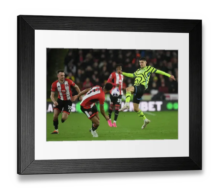 Framed Print : Sheffield United v Arsenal FC - Premier League Framed Print : Sheffield United v Arsenal FC - Premier League