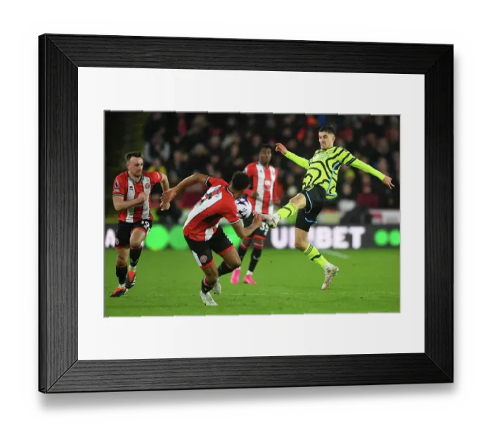 Framed Print : Sheffield United v Arsenal FC - Premier League Framed Print : Sheffield United v Arsenal FC - Premier League