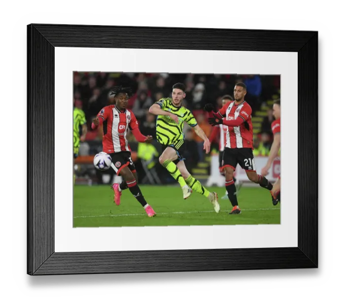 Framed Print : Sheffield United v Arsenal FC - Premier League Framed Print : Sheffield United v Arsenal FC - Premier League