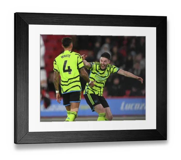 Framed Print : Sheffield United v Arsenal FC - Premier League Framed Print : Sheffield United v Arsenal FC - Premier League