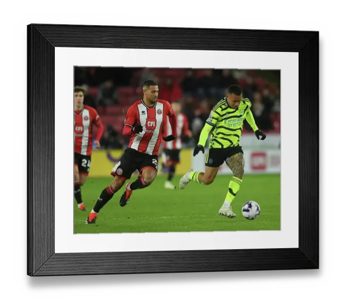 Framed Print : Sheffield United v Arsenal FC - Premier League