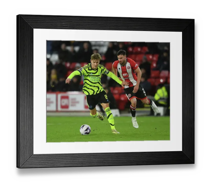 Framed Print : Sheffield United v Arsenal FC - Premier League Framed Print : Sheffield United v Arsenal FC - Premier League