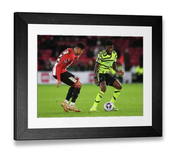 Framed Print : Sheffield United v Arsenal FC - Premier League